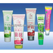 flower printing plastic tube,food grade empty plastic tube